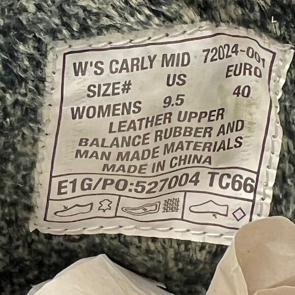 Bogs Carly Boots Waterproof Black Leather Ankle Booties - Picture 4 of 7